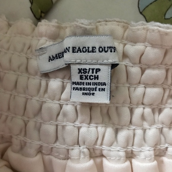 American Eagle cream off shoulder romper - Picture 5 of 5